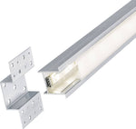 Profilo da incasso in acciaio satinato 1m per strisce LED Paulmann 708.60 4000870708606 WB163