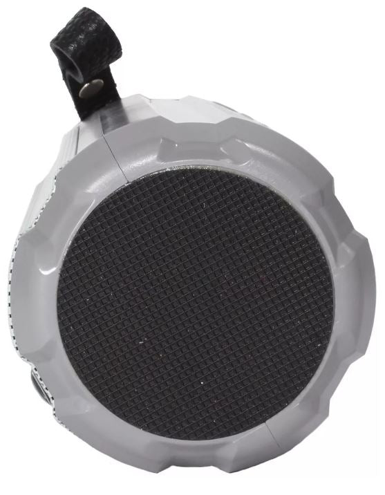 Altoparlante Bluetooth/USB/FM/LED 6W ricaricabile con pannello solare vari colori JK-1413S WB1638