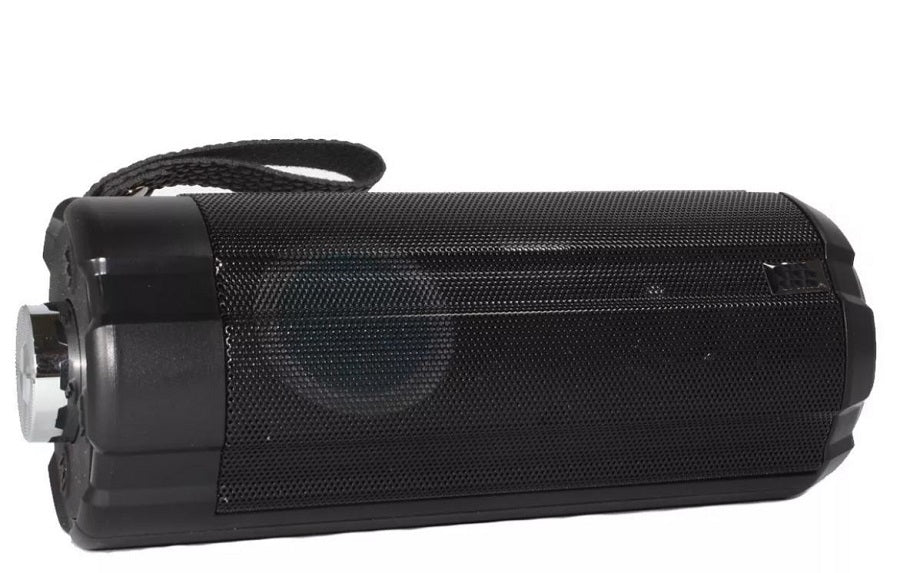 Altoparlante Bluetooth/USB/FM/LED 6W ricaricabile con pannello solare vari colori