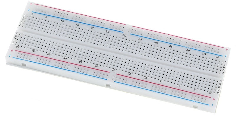 Kit breadboard MB102 830 punti con cavi jumper e modulo di alimentazione WB1668
