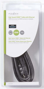 Cavo HDMI™ maschio ad alta velocità con Ethernet Connettore HDMI girevole 1,5m nero CVGB34290BK15 5412810289899 WB1680