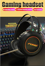 Cuffie da gaming con microfono virtual 7.1 audio con illuminazione LED  FV-G95 WB1715