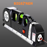 Livella laser con metro incorporato 250cm
