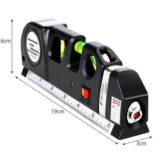 Livella laser con metro incorporato 250cm 5904665712276 00021747 WB1823