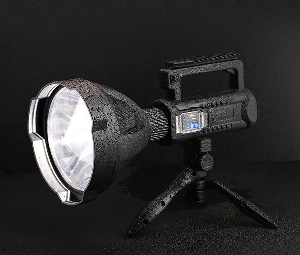 Torcia LED ricaricabile con treppiedi e funzione powerbank 6692050151203 W5120 WB1843