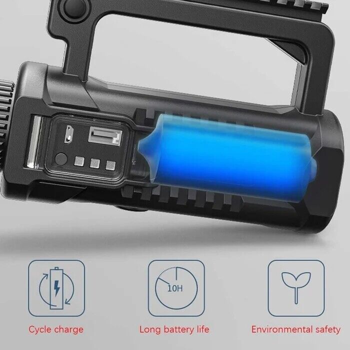 Torcia LED ricaricabile con treppiedi e funzione powerbank 6692050151203 W5120 WB1843