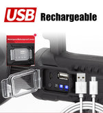 Torcia LED ricaricabile con treppiedi e funzione powerbank 6692050151203 W5120 WB1843