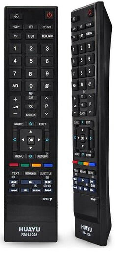 Telecomando per TOSHIBA TV LCD LED RM-L1028 6934086690401 WB1844