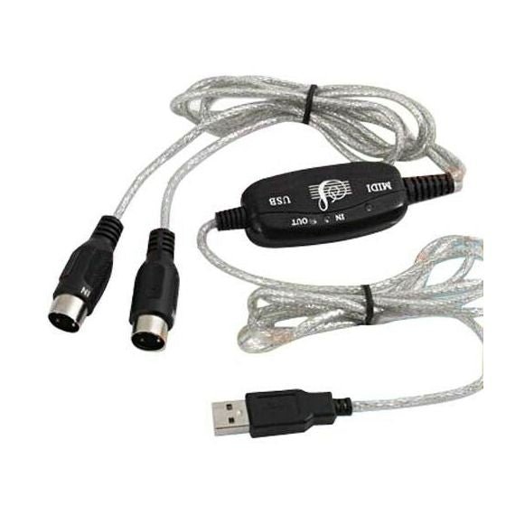 Cavo audio USB-MIDI 2m