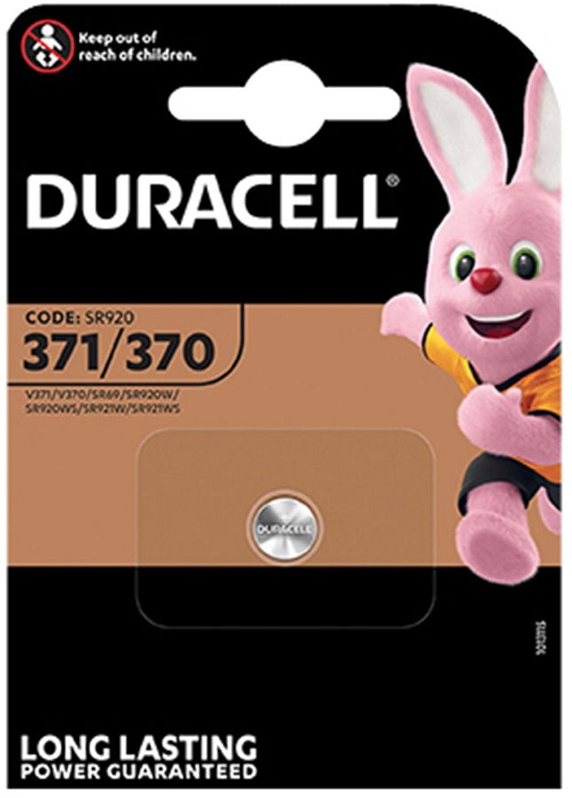 Batteria a bottone 1.5V all'ossido d'argento SR920 Duracell 5000394067820 WB1906
