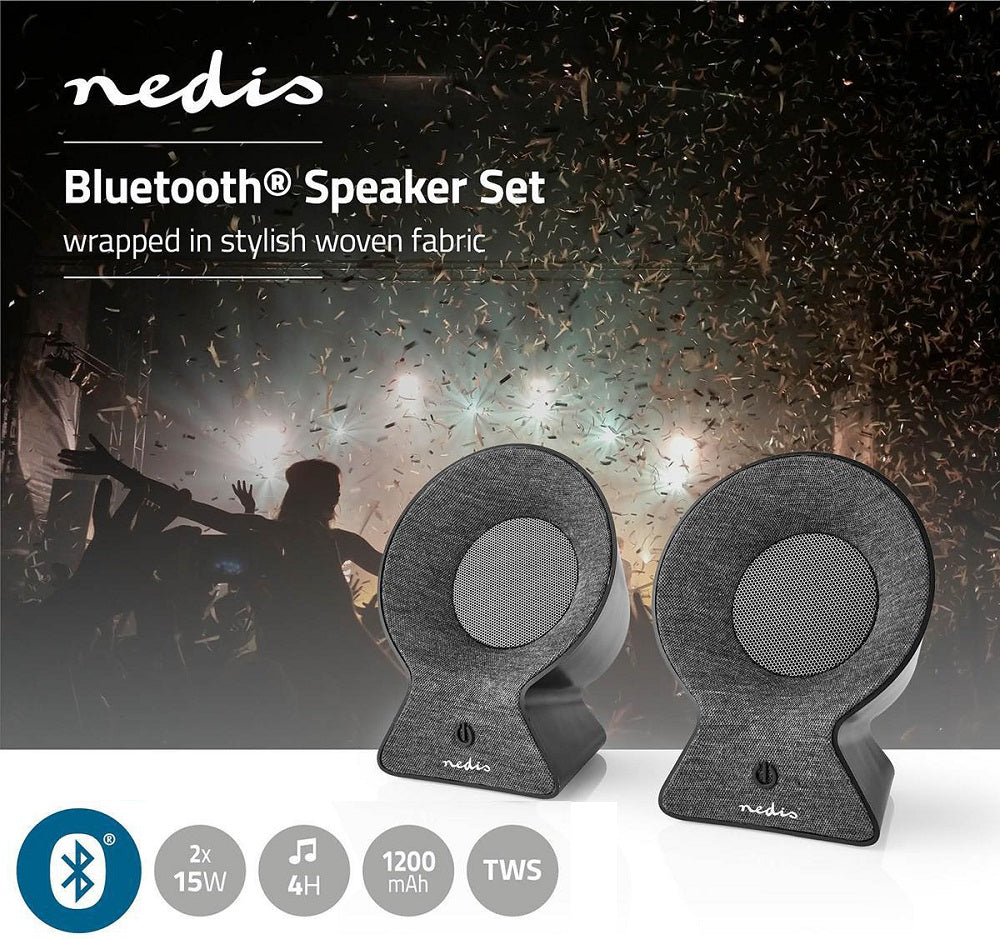 Altoparlante Bluetooth® 30W stereo antracite FSBS120AT 5412810315727 WB2000