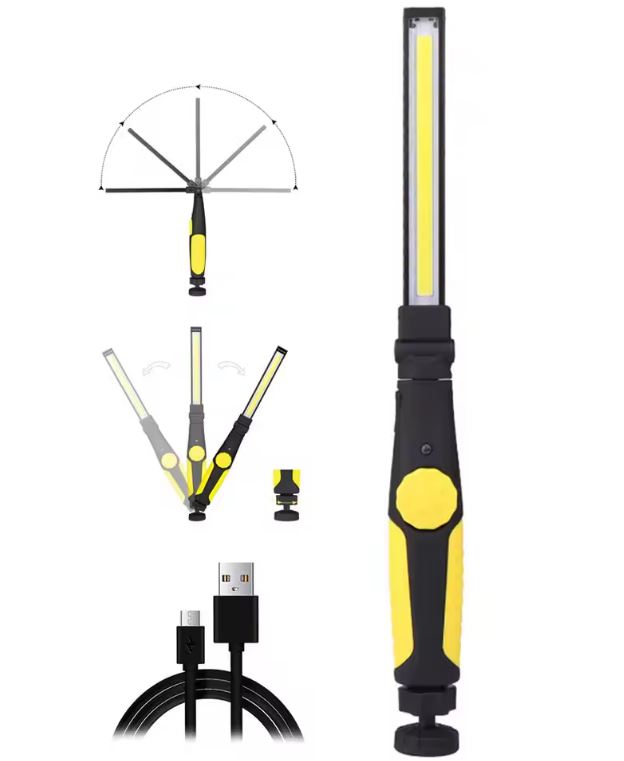Torcia LED ricaricabile dimmerabile con calamita 8518383400550 ZMY-W55 WB208