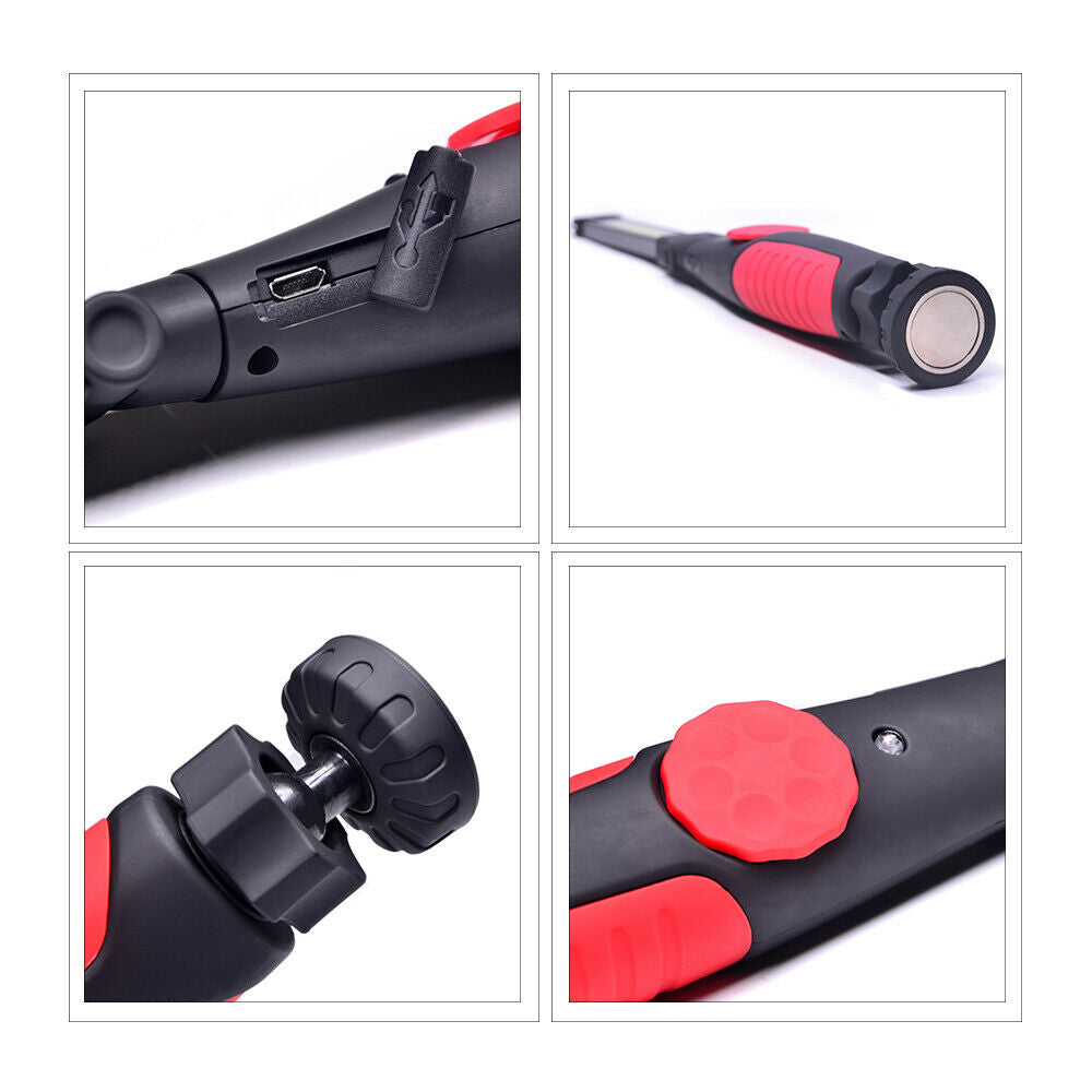 Torcia LED ricaricabile dimmerabile con calamita 8518383400550 ZMY-W55 WB208