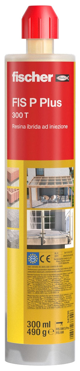Ancorante chimico in resina poliestere ibrida senza stirene FIS P PLUS 300 T 300ml 4048962337006 58862 WB2158