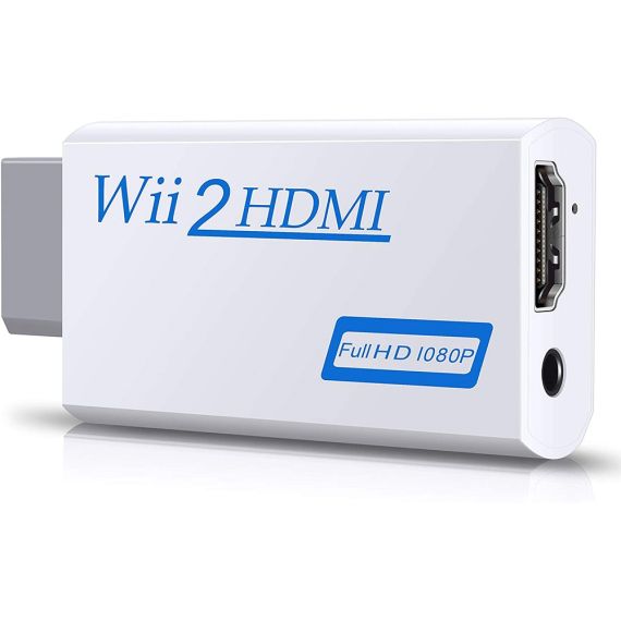 Adattatore audio/video Wii-HDMI/Jack audio da 3.5mm