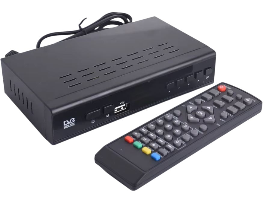 Decoder digitale terrestre HDMI/SCART/USB/LAN DVB T3 FULL HD 1080p H.265 6920180824781 HD-999 WB2292