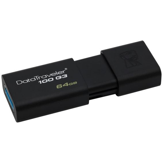 Chiavetta USB 3.0 DataTraveler® 100G3 64GB Kingston