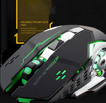 Mouse da gaming LED wireless con batteria ricaricabile incorporata nero FV-W502 6959229900278 FV-W502 WB2360
