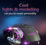 Mouse da gaming LED wireless con batteria ricaricabile incorporata nero FV-W502 6959229900278 FV-W502 WB2360