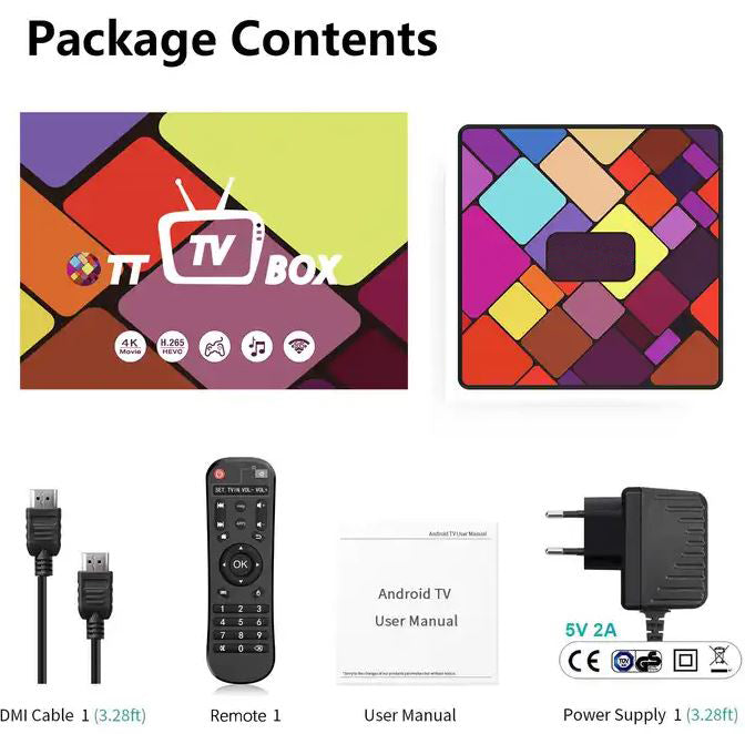 TV Box Android 10.0 8K 4GB/64GB HDMI 6973724665159 FO-R26 WB2363