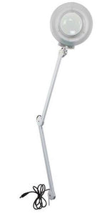 Lampada con lente d’ingrandimento LED da banco 24W con braccio snodabile 80555980101936 WB2364