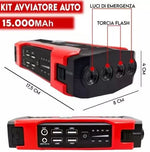 Avviatore d'emergenza multifunzione per auto 15000mAh 7890204220051 Q-D1030 WB2405