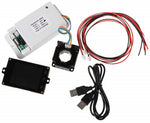 Misuratore di tensione/corrente/temperatura wireless con display LCD VAC8010F 500V 100A WB243