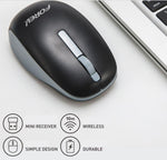 Mouse wireless 1200DPI nero 4 pulsanti Forev 6959229900445 FV-181 WB2460