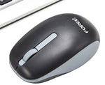 Mouse wireless 1200DPI nero 4 pulsanti