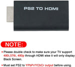 Adattatore audio/video per monitor hdmi da PS2 a HDMI con uscita audio da 3,5mm  6833361260011 WB2463