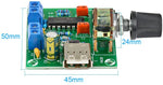Mini amplificatore audio stereo 5V 5W 2 canali CM2038 WB2472