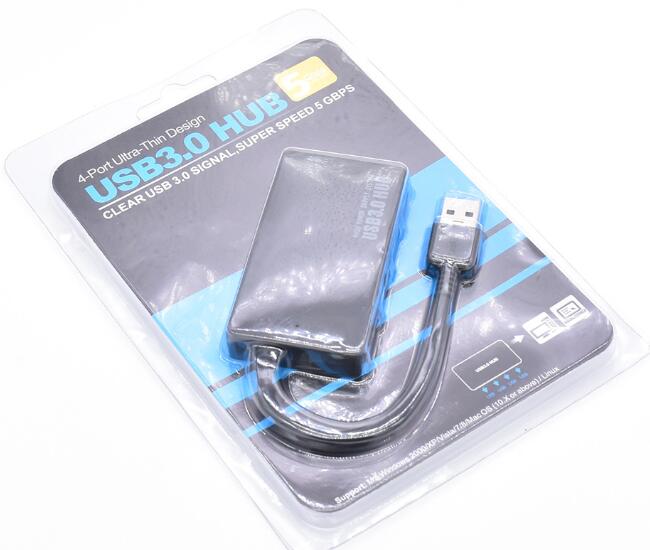 Hub USB 3.0 4 porte DC5V 5Gbps 6820180322310 WB2475