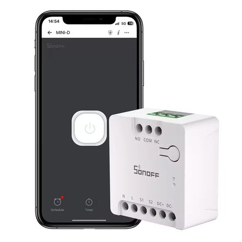 Sonoff MINI-D Relè a Contatto Pulito Smart Wi-Fi 6920075742923 WB2530