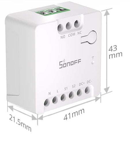Sonoff MINI-D Relè a Contatto Pulito Smart Wi-Fi 6920075742923 WB2530