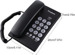 Telefono fisso con filo a pulsanti grandi bianco 6920160001133 LE-113 WB257