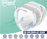 Mascherina FFP2 per bambini confezione da 10 imbustate singolarmente  8682431030669 EN MED+ ENM-712 WB259