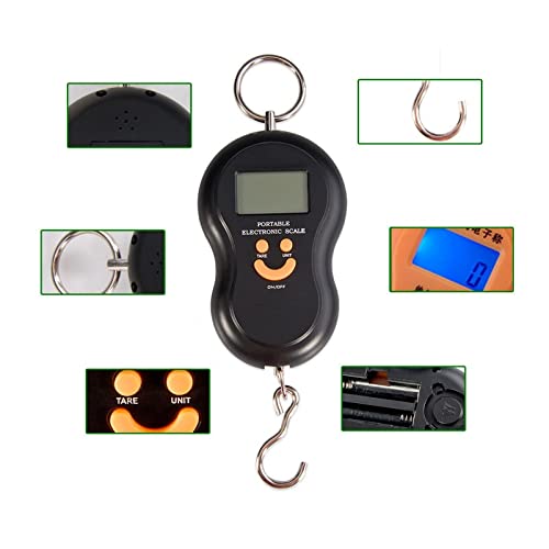 Bilancia digitale portatile per valigie con display LCD 50kg - vari colori 6920160008750 LE-875 WB2590