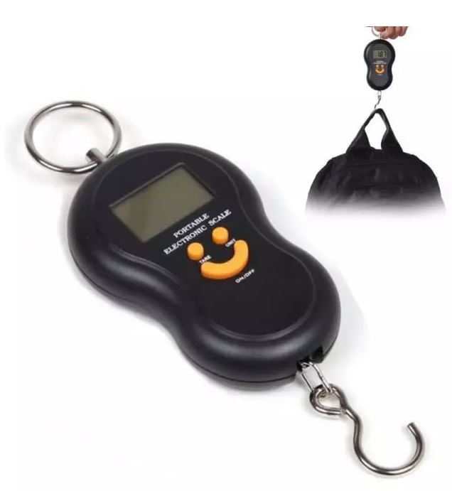 Bilancia digitale portatile per valigie con display LCD 50kg - vari colori 6920160008750 LE-875 WB2590