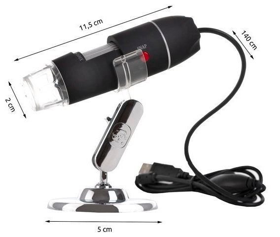 Microscopio digitale USB 1600x 2Mpix Iso Trade  5904463314566 000022185 WB265
