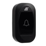Campanello wireless nero con visualizzazione temperatura  WB270