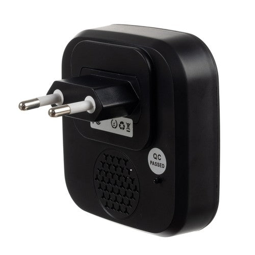 Campanello wireless nero con visualizzazione temperatura  WB270 Campanello wireless nero con visualizzazione temperatura  WB270