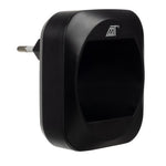 Campanello wireless nero con visualizzazione temperatura  WB270