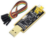 Modulo USB adattatore USB 2.0 a livello TTL seriale 5V 3.3V con cavi per Arduino WB277Modulo USB adattatore USB 2.0 a livello TTL seriale 5V 3.3V con cavi per Arduino WB277
