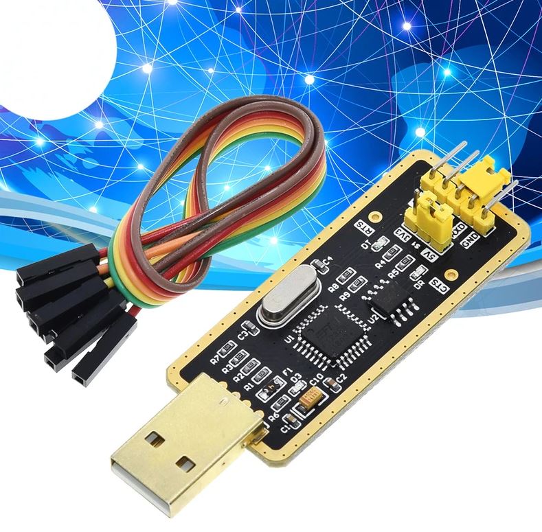 Modulo USB adattatore USB 2.0 a livello TTL seriale 5V 3.3V con cavi per Arduino WB277