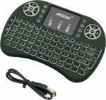 Mini Tastiera Wireless con touchpad per Smart Tv/PC/Console/Computer/Smartphone QY-K03 6113245676544 WB323