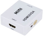 Convertitore video Full HD1080P da HDMI a VGA+Audio