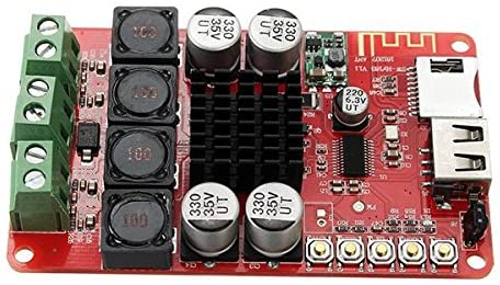 Amplificatore digitale 2x50W con bluetooth scheda Tf WB348
