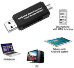 Lettore di schede OTG/USB multifunzione WB365
