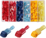Kit 120pz terminali autofilettanti a giunzione rapida e a forcella con sgancio rapido WB380