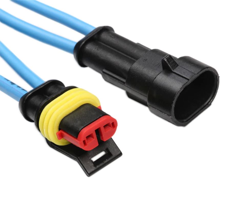 Kit 352 pezzi connettori elettrici 1/2/3/4 Pin WB444